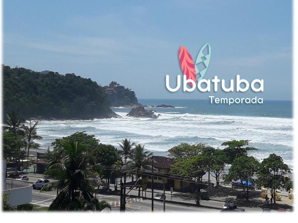 Apto 12-2 Com Churrasqueira - Beira Mar - Sirlei Ubatuba Eksteriør billede